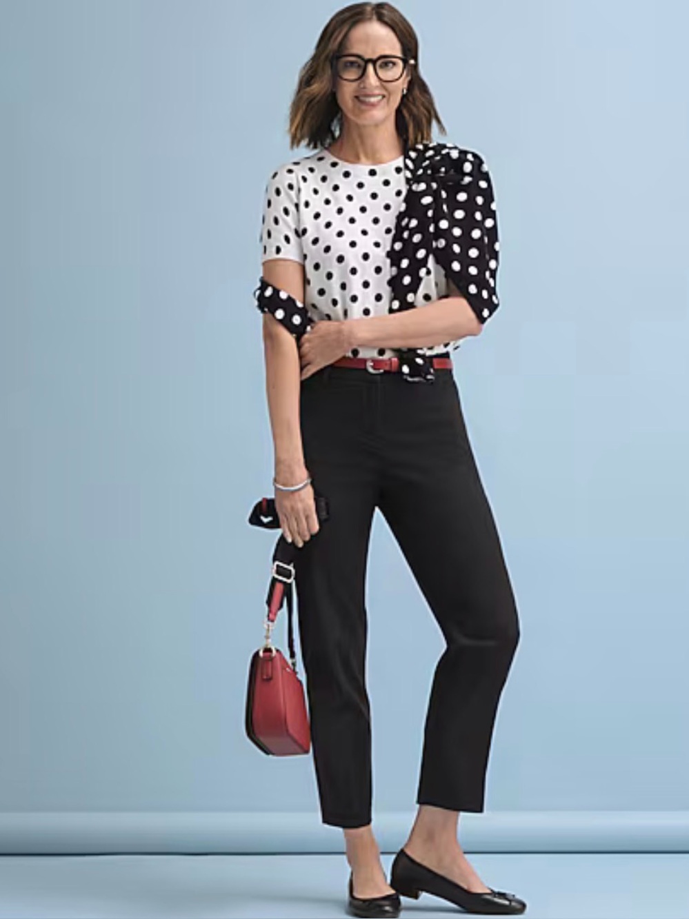Liz Claiborne Emma Trouser 18 Black Sateen Finish